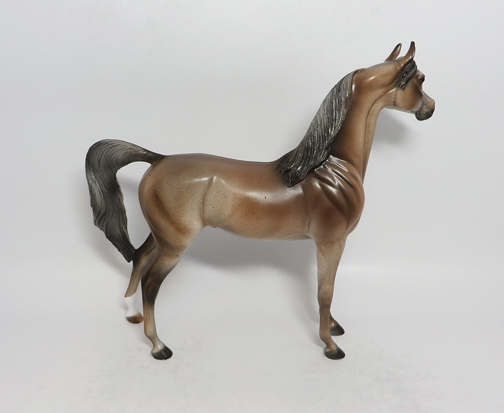 CORONATION-OOAK FLEABIT ARABIAN MODEL HORSE BY DAWN QUICK 3/21/18
