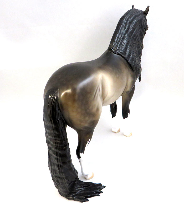 APUESTO-OOAK GRULLA  ANDALUSIAN BY DAWN QUICK 8/29