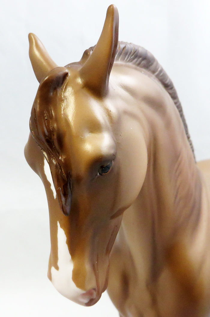 MADAME POMFREY-OOAK CHESTNUT ANDALUSIAN MODEL HORSE 9/26