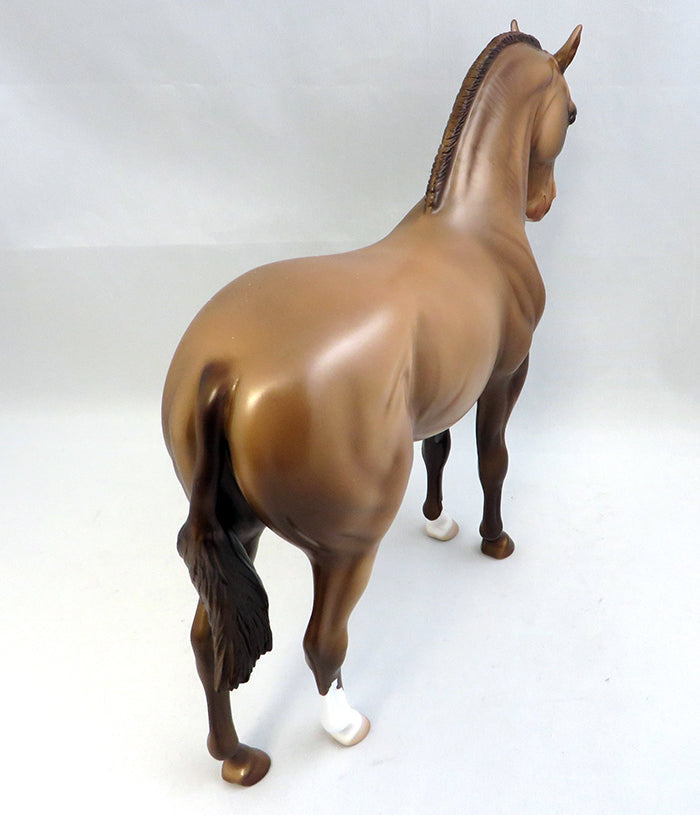 MADAME POMFREY-OOAK CHESTNUT ANDALUSIAN MODEL HORSE 9/26