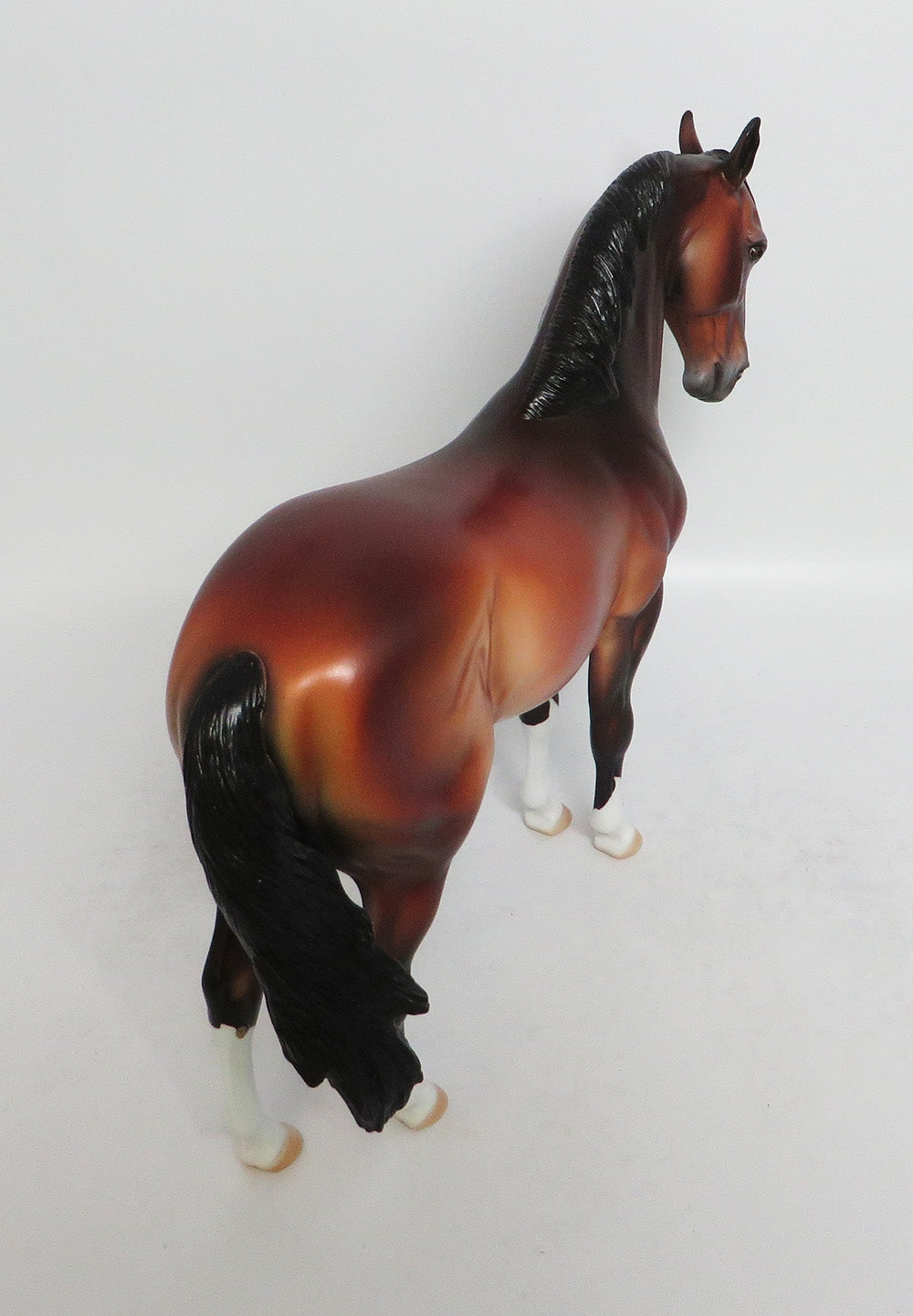 CADEAU-OOAK GOLDEN BAY ANDALUSIAN MODEL HORSE DAWN QUICK 3/22/18