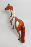 TWIX - LE5 CHESTNUT PINTO MORGAN MODEL HORSE MW2018