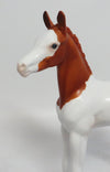 ROO-LE-15 CHESTNUT SPLASH FOAL MODEL HORSE 3/23/18