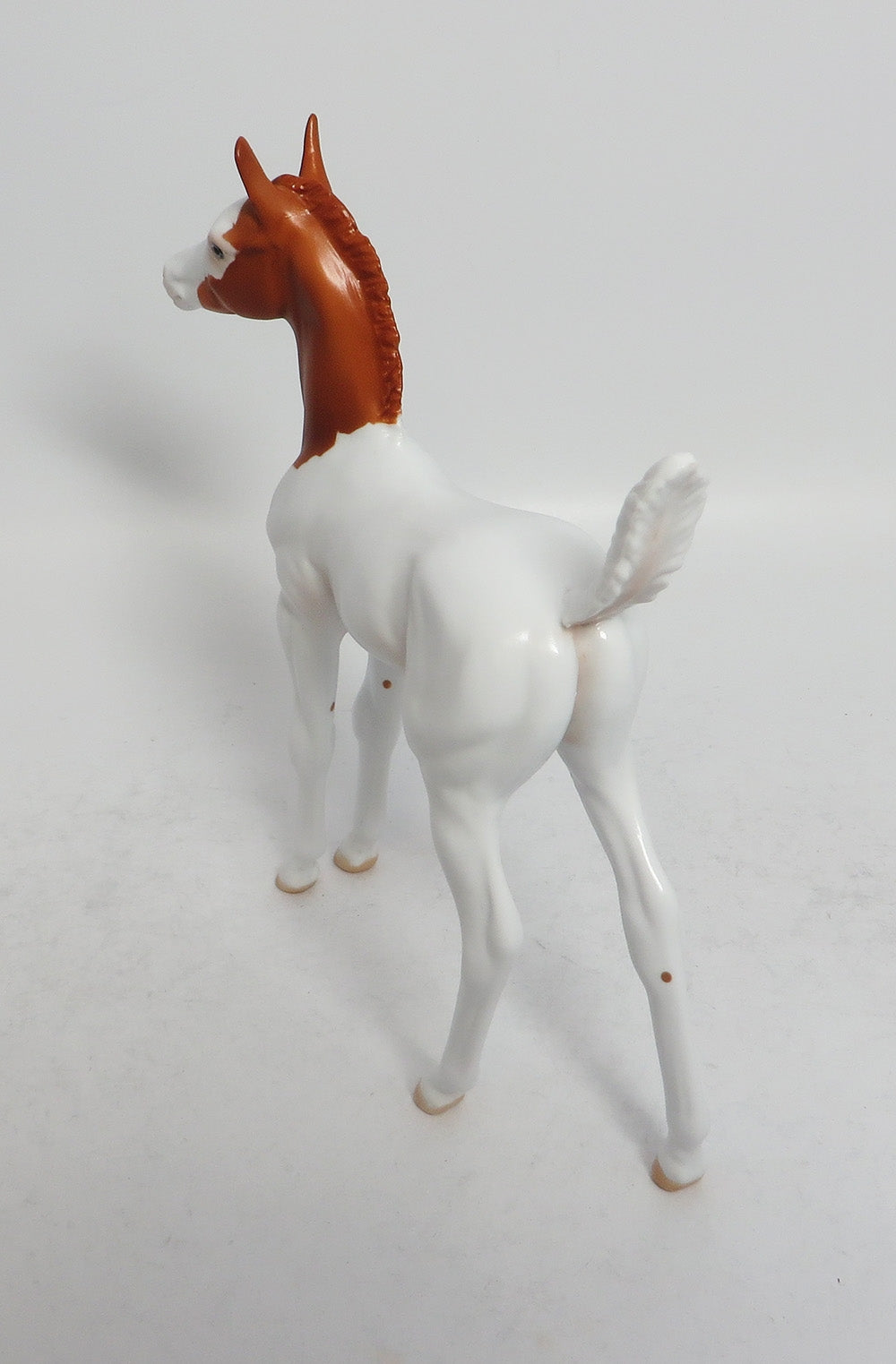 ROO-LE-15 CHESTNUT SPLASH FOAL MODEL HORSE 3/23/18