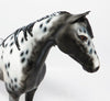 ELLIOT~OOAK LOUD APPALOOSA SPANISH MUSTANG MODEL HORSE 8/17/17