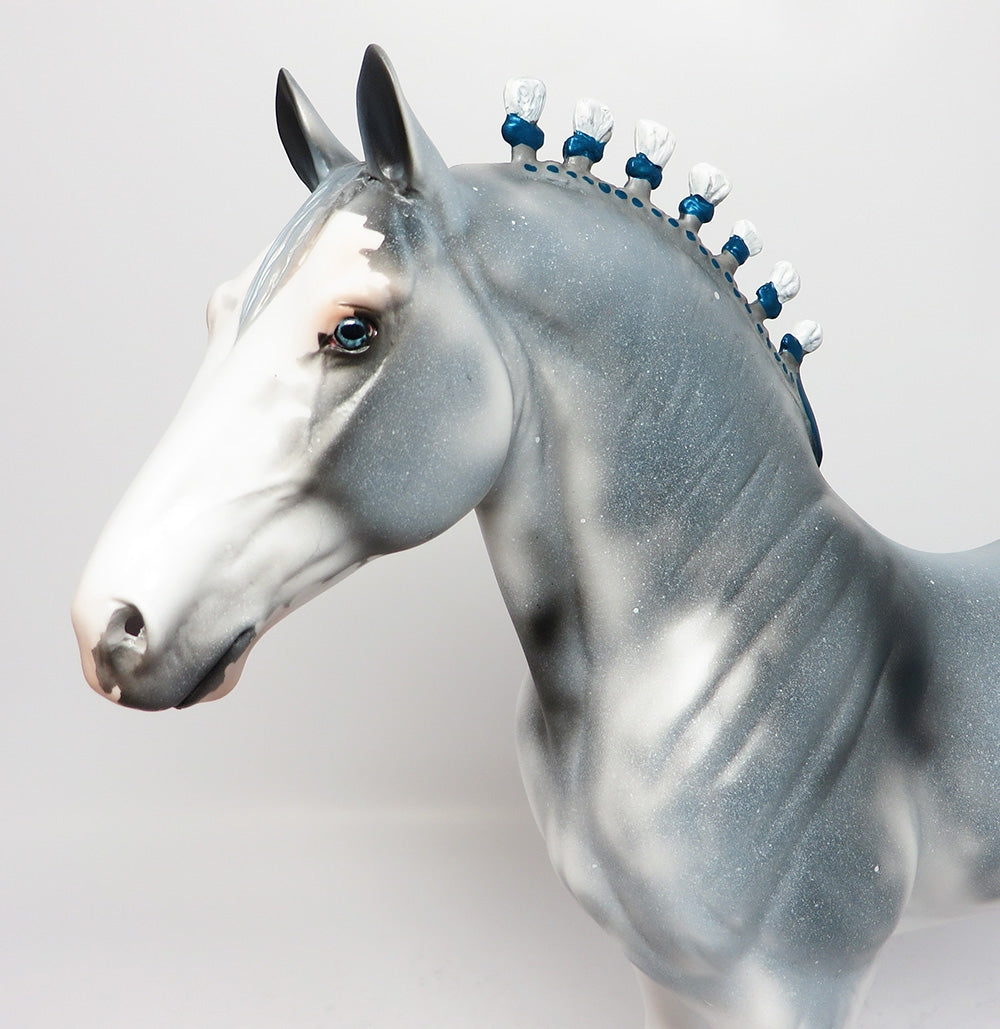 TUX-OOAK SABINO STANDING DRAFTER MODEL HORSE BY DAWN QUICK 8/18/17