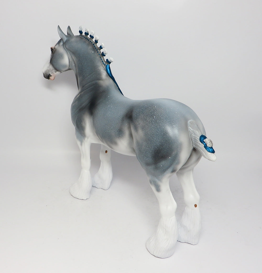 TUX-OOAK SABINO STANDING DRAFTER MODEL HORSE BY DAWN QUICK 8/18/17