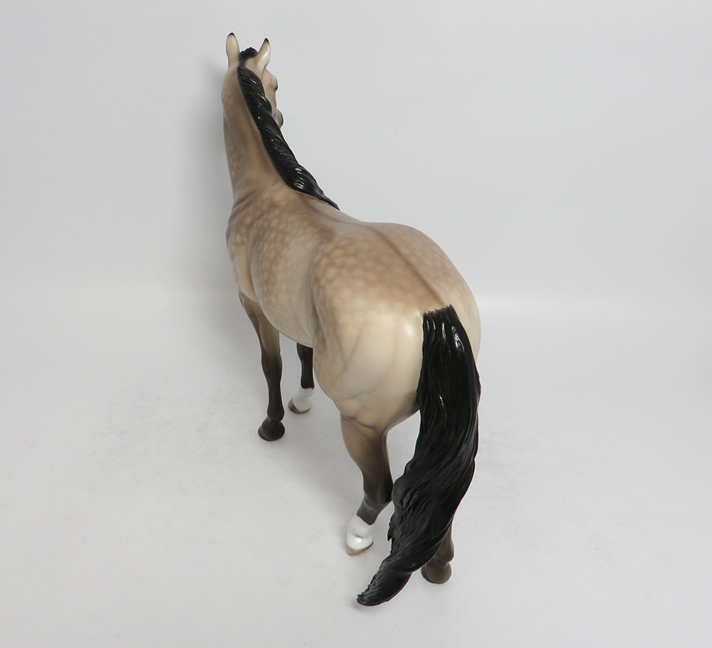 GABLE-OOAK STAR DAPPLE ISH MODEL HORSE BY SHERYL LEISURE 3/27/18