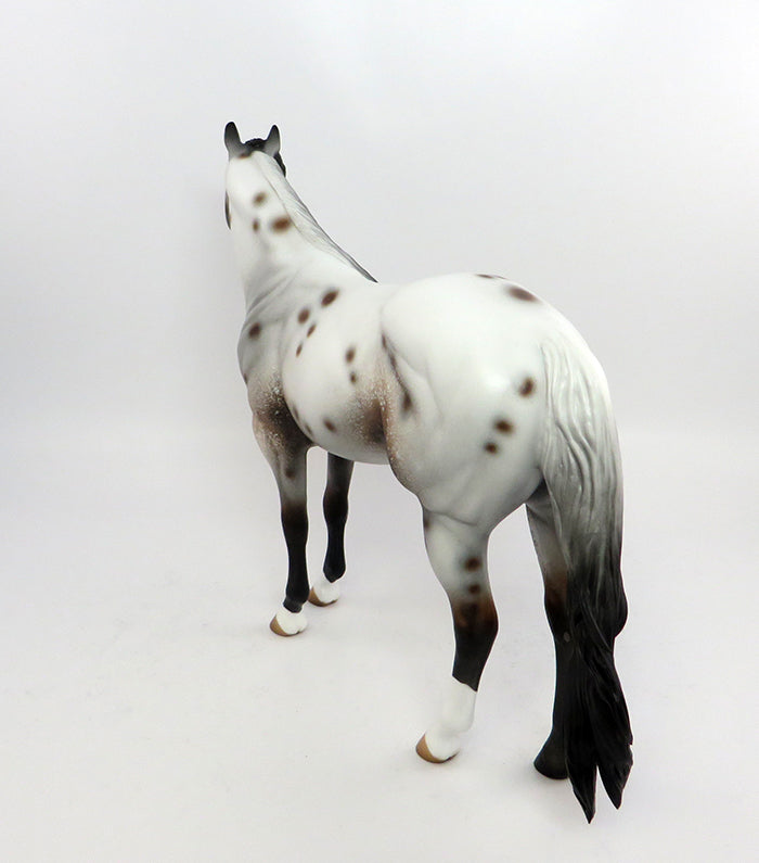NON STOP FLIGHT~OOAK BAY APPALOOSA ISH MODEL HORSE 2/27