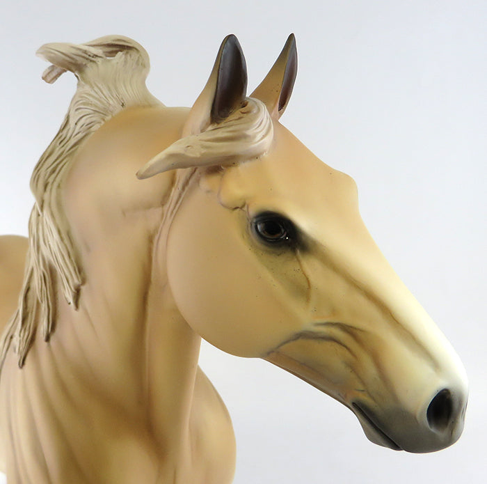 HIGHBOY-OOAK CUSTOMIZED PALOMINO STANDING DRAFTER BY ALLEN KATT 9/29