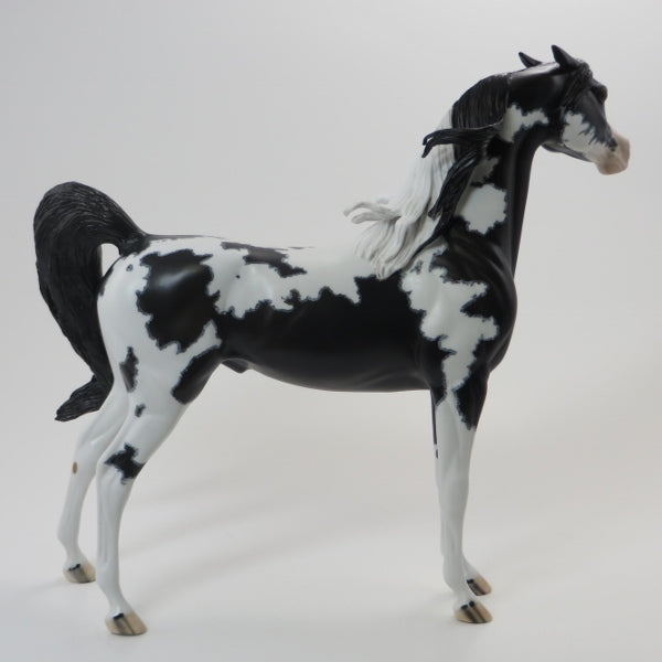 BAHGERA - OOAK Black Pinto Arabian 5/15