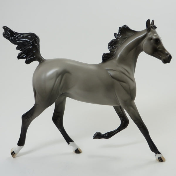 SANTANA - OOAK Grulla Yearling Model Horse - 5/15