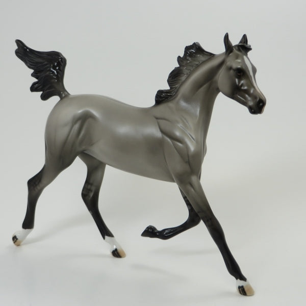 SANTANA - OOAK Grulla Yearling Model Horse - 5/15