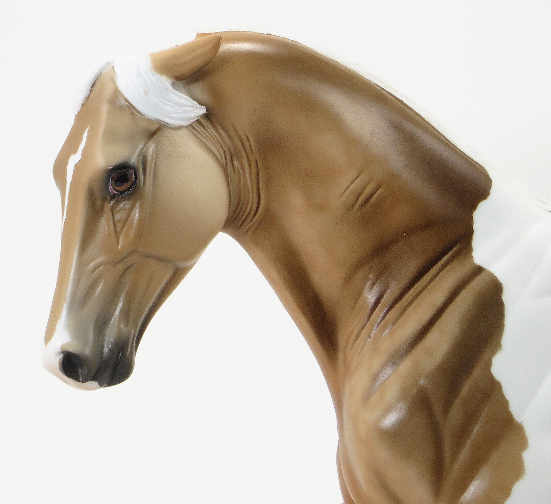 WHEN YOU REACH ME - OOAK Sooty Palomino Pinto Tennessee Walker Model Horse - 6/19