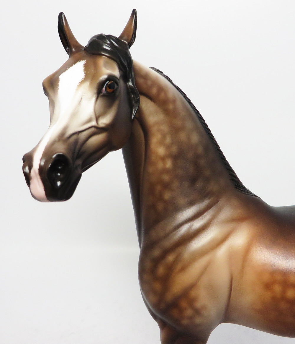SKIP 2 THE LOU-OOAK STAR DAPPLE ARABIAN MODEL HORSE BY SHERYL LEISURE 8/22/17