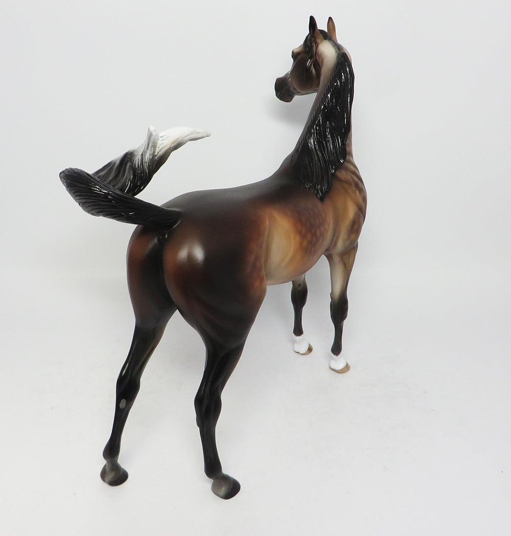 SKIP 2 THE LOU-OOAK STAR DAPPLE ARABIAN MODEL HORSE BY SHERYL LEISURE 8/22/17
