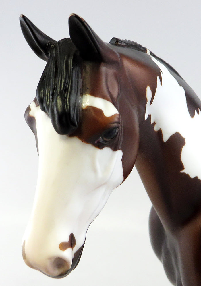 LIGHTFEET-OOAK TOBIANO BAY Paint Pony EQ 2016