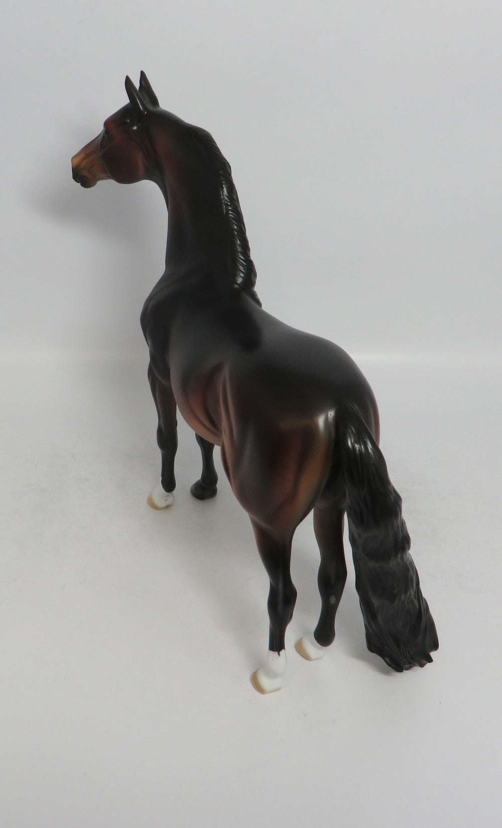 DARK SUNRISE - OOAK DARK DAPPLE BAY MORGAN MODEL HORSE 3/29/2018