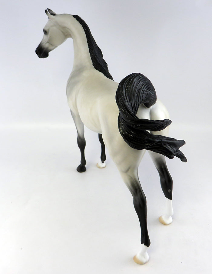 CURVEY OOAK GREY WITH BLACK POINTS ARABIAN 6/14