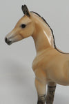 HONEY BUN - OOAK FJORD DUN FOAL MODEL HORSE 3/29/2018