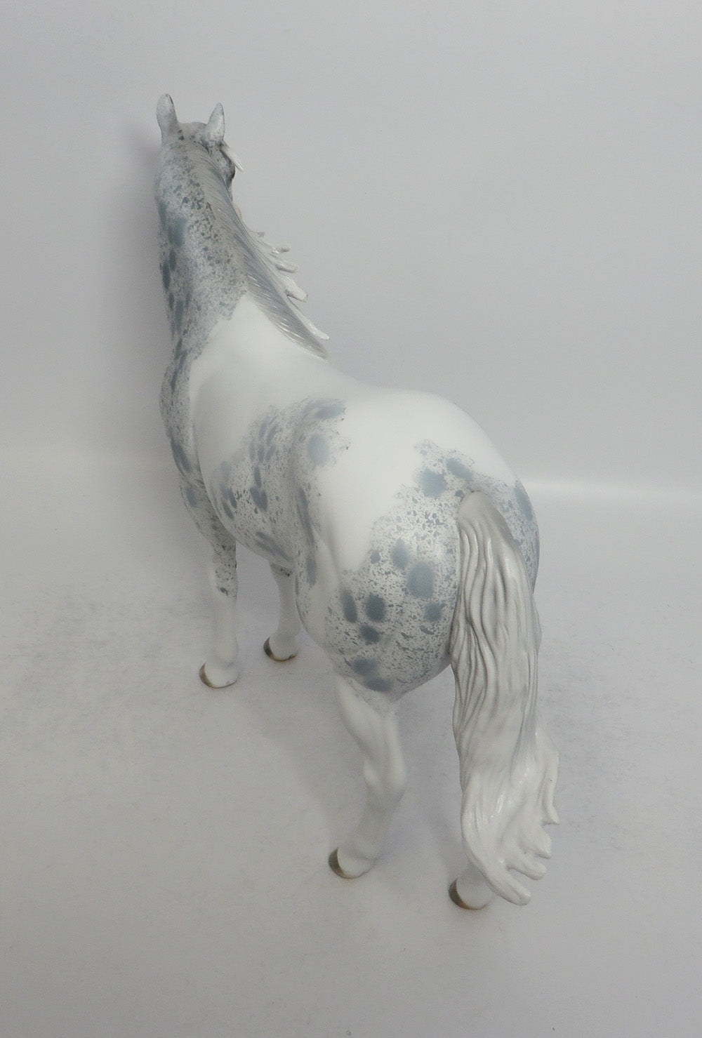 SPRING FEVER - OOAK GREY PINTALOOSA ISH MODEL HORSE 3/29/2018