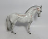 ROSE-OOAK ROSE MARBLED DECORATOR ANDALUSIAN MODEL HORSE BY DAWN QUICK 4/2/18