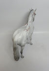 ROSE-OOAK ROSE MARBLED DECORATOR ANDALUSIAN MODEL HORSE BY DAWN QUICK 4/2/18