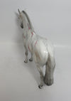 ROSE-OOAK ROSE MARBLED DECORATOR ANDALUSIAN MODEL HORSE BY DAWN QUICK 4/2/18