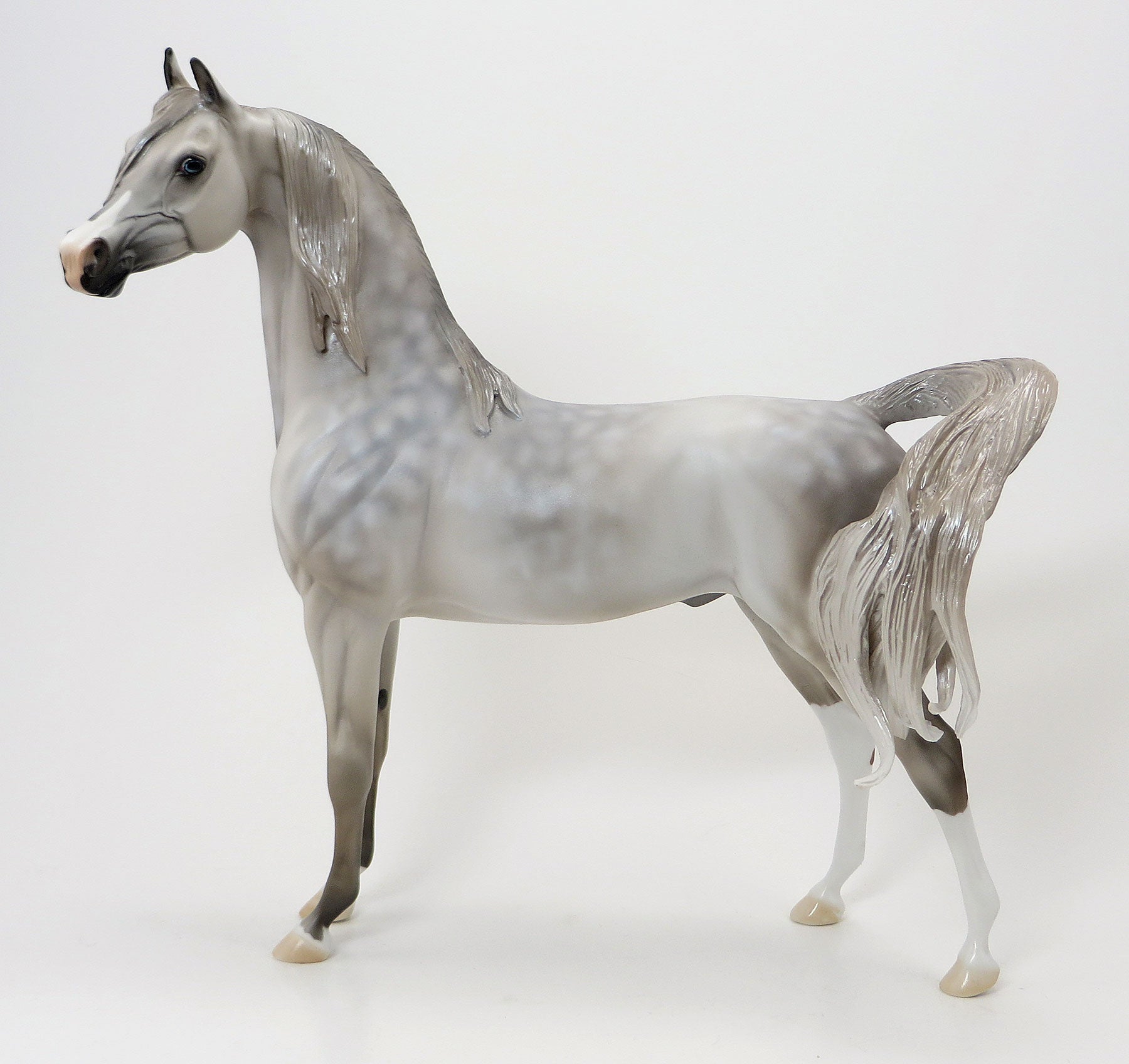 THE WIND IN THE WILLOWS - OOAK Dapple Grey Arabian 6/19