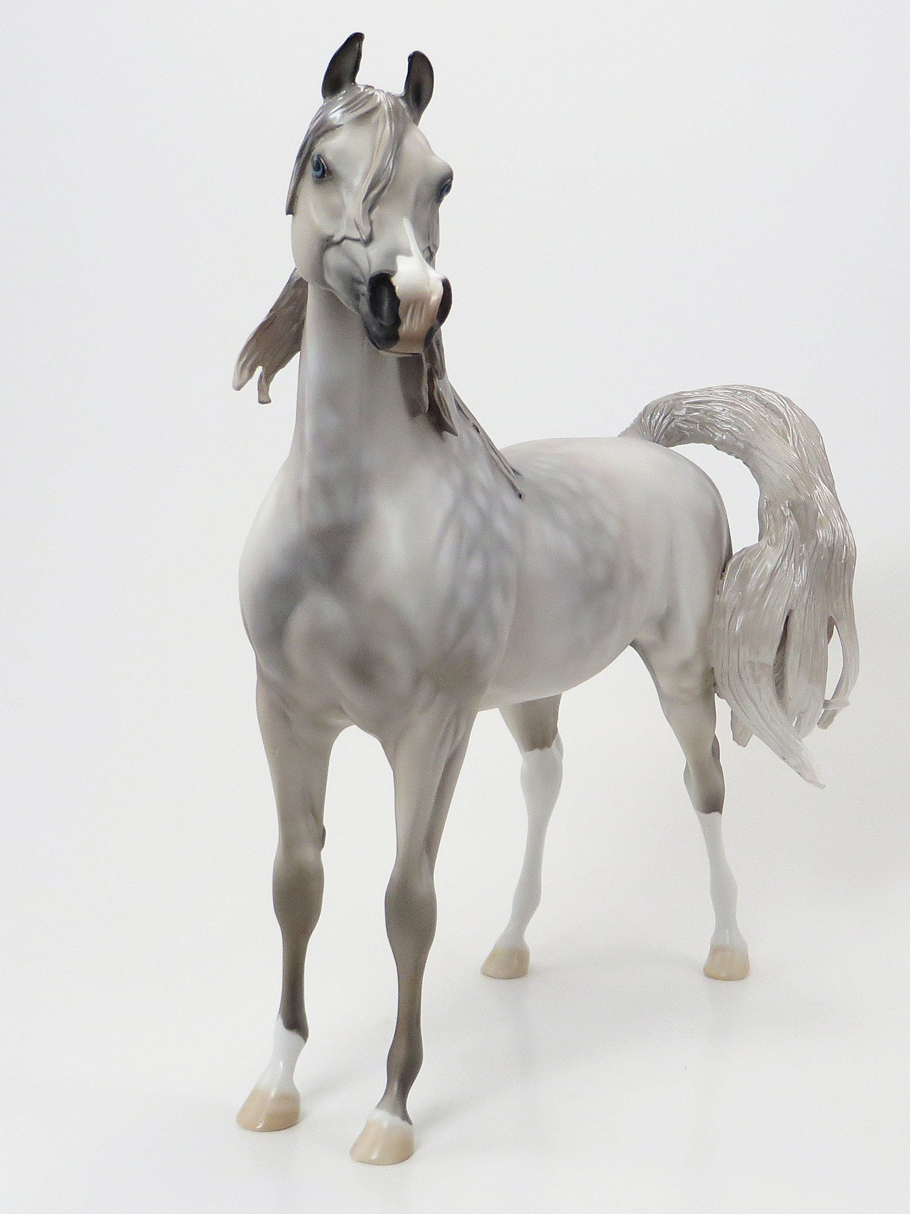 THE WIND IN THE WILLOWS - OOAK Dapple Grey Arabian 6/19