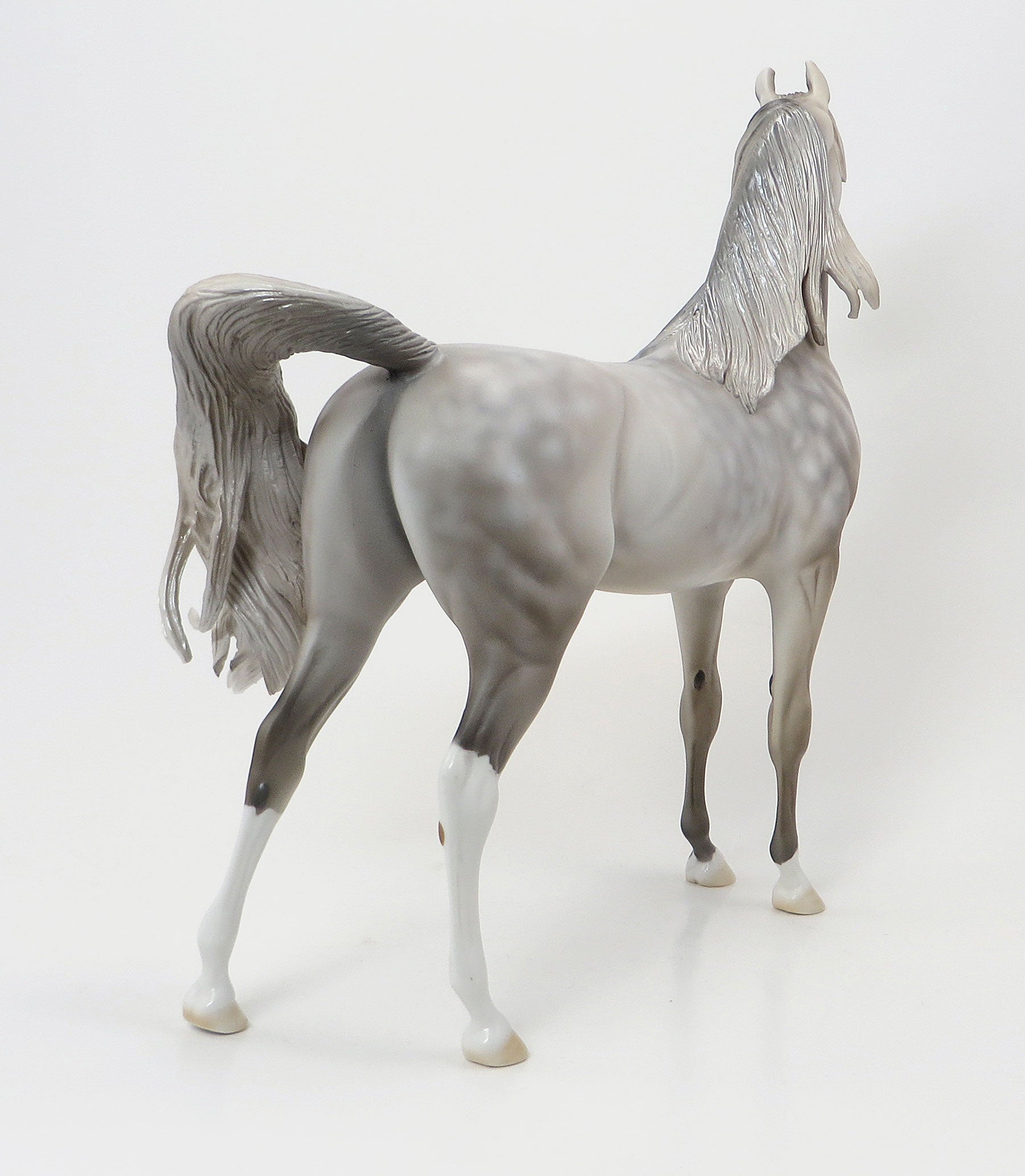 THE WIND IN THE WILLOWS - OOAK Dapple Grey Arabian 6/19