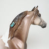 chestnut roan paint morgan model horse 