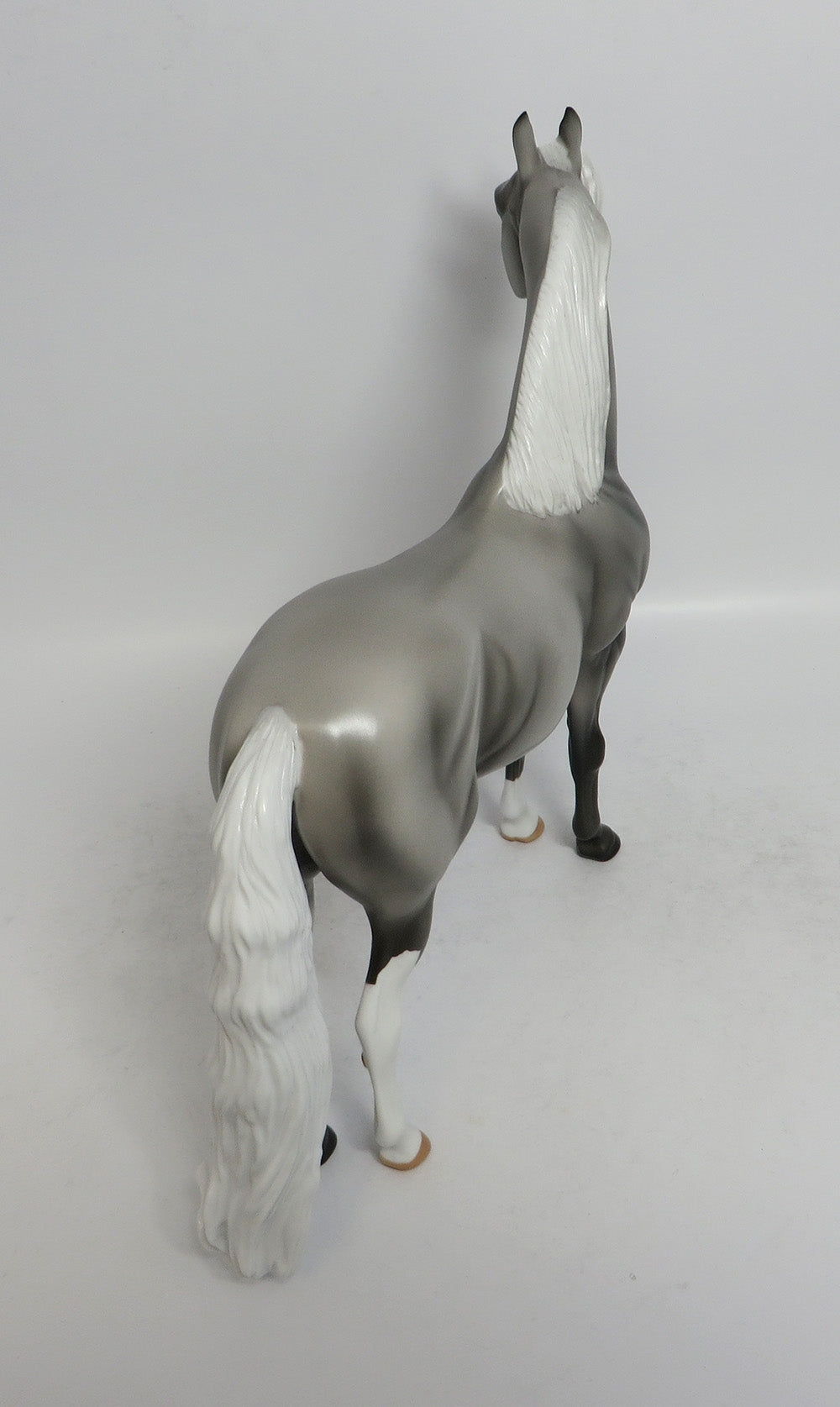 TWO STEP - OOAK GREY MORGAN MODEL HORSE SHCF2018