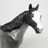 model horse peter stone blue ish