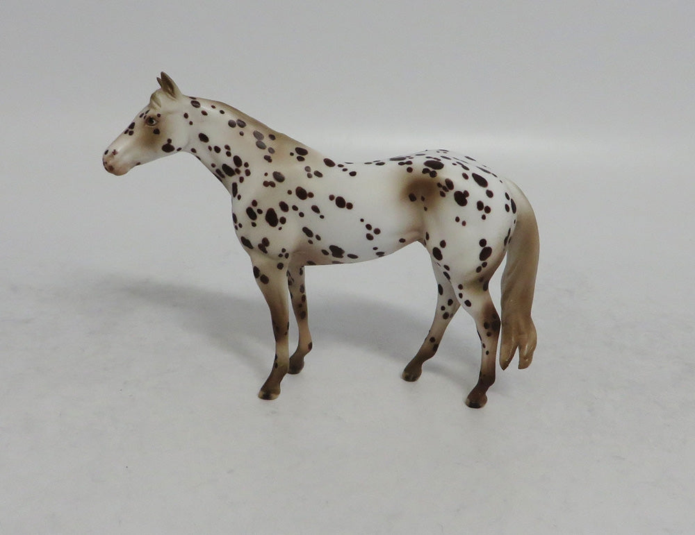 GOTCHA - OOAK LEOPARD APPALOOSA STOCK CHIP BY ANDREA EA2018