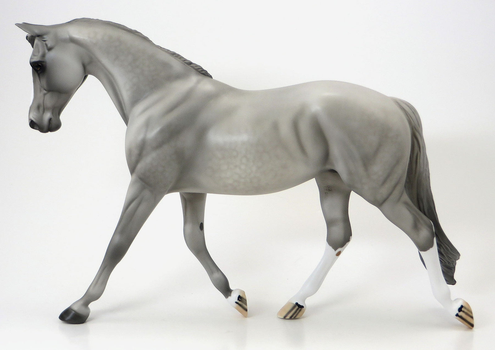 MATILDA - OOAK Dapple Grey Palouse Model Horse - 6/15