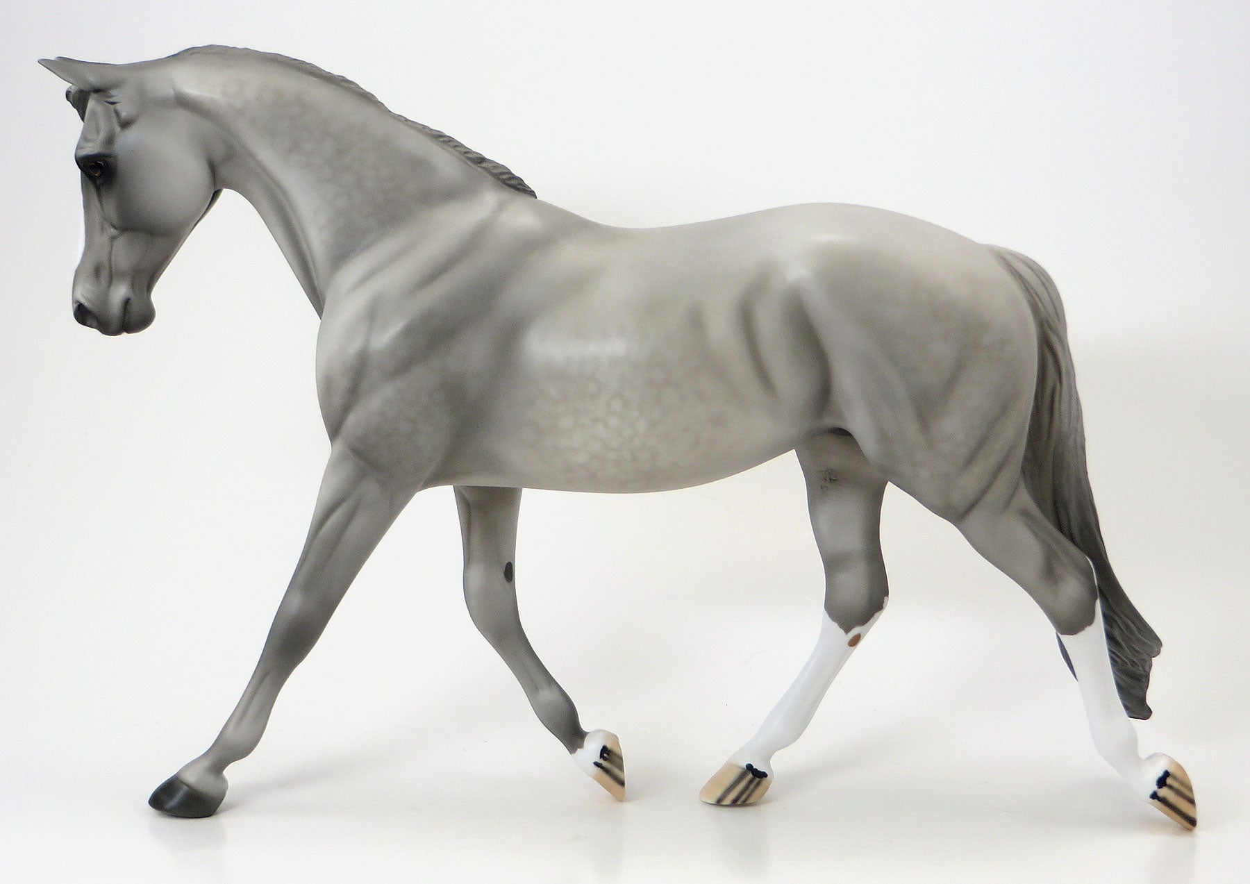 MATILDA - OOAK Dapple Grey Palouse Model Horse - 6/15