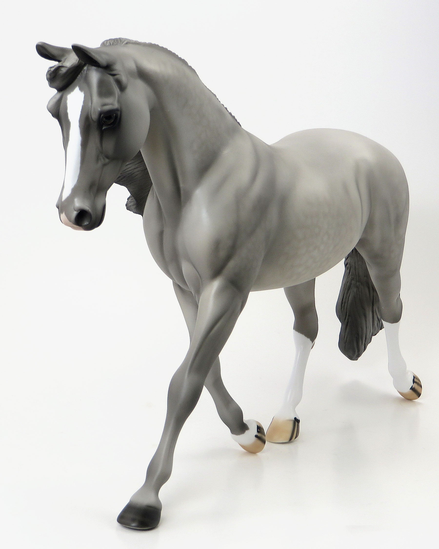 MATILDA - OOAK Dapple Grey Palouse Model Horse - 6/15