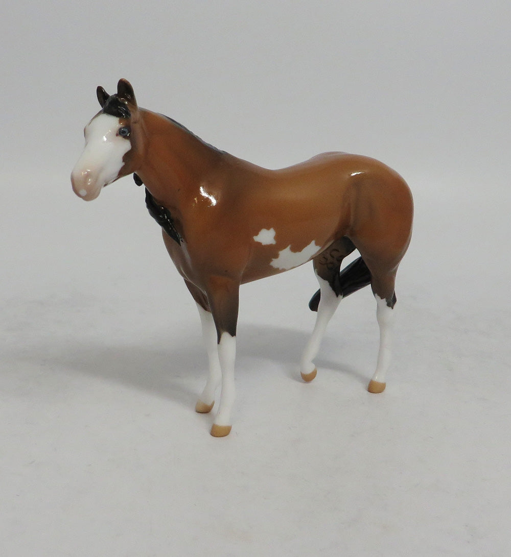 LONDON LONDON MINI ME - LE7 BUCKSKIN PINTO STOCK CHIP EA2018