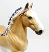 ALASTRIONA-OOAK BLONDE DAPPLED TROTTING DRAFTER MODEL HORSE BY SHERYL LEISURE 3/9