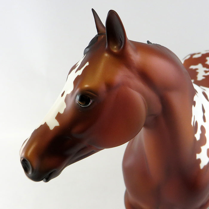 PUZZLETTE-LE-5 BAY APPALOOSA  MARE ISH MODEL HORSE 9/30