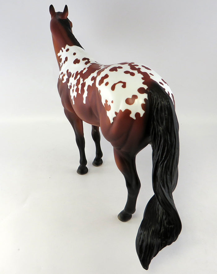 PUZZLETTE-LE-5 BAY APPALOOSA  MARE ISH MODEL HORSE 9/30