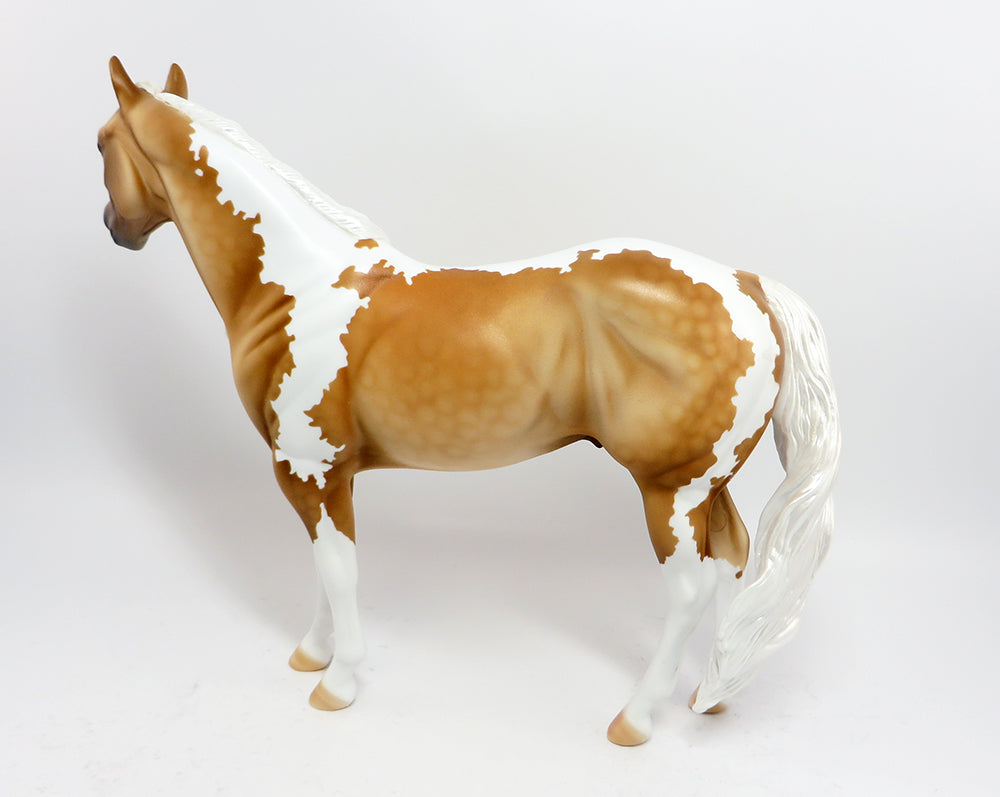 OISIN~OOAK DAPPLE PALOMINO PINTO ISH MODEL  HORSE 3/10