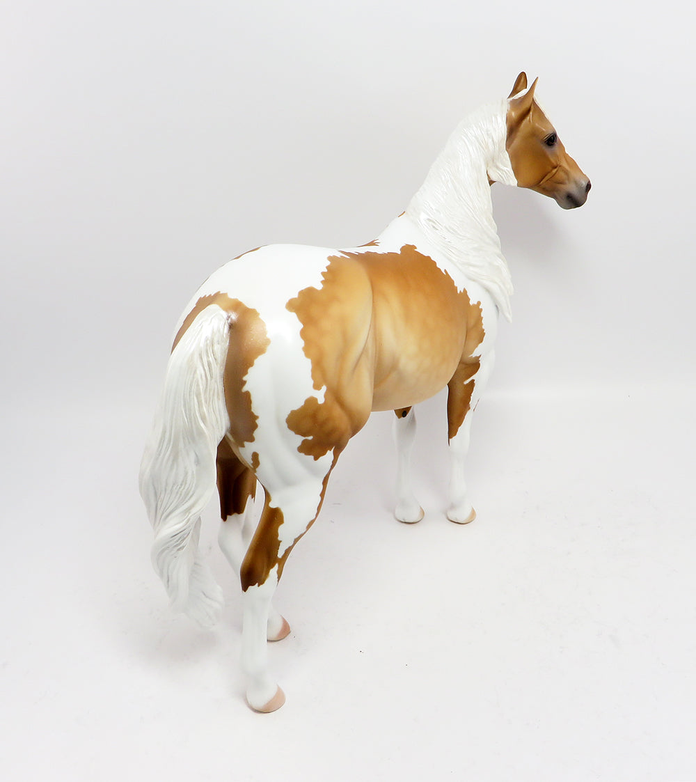 OISIN~OOAK DAPPLE PALOMINO PINTO ISH MODEL  HORSE 3/10