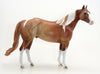 HOWDAH - OOAK Dapple Chestnut Tobiano Stock Model Horse 6/15