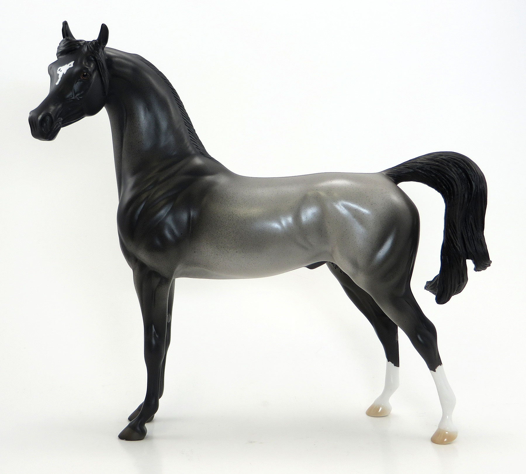 WALKING ON STILTS - OOAK Blue Roan Arabian 6/26