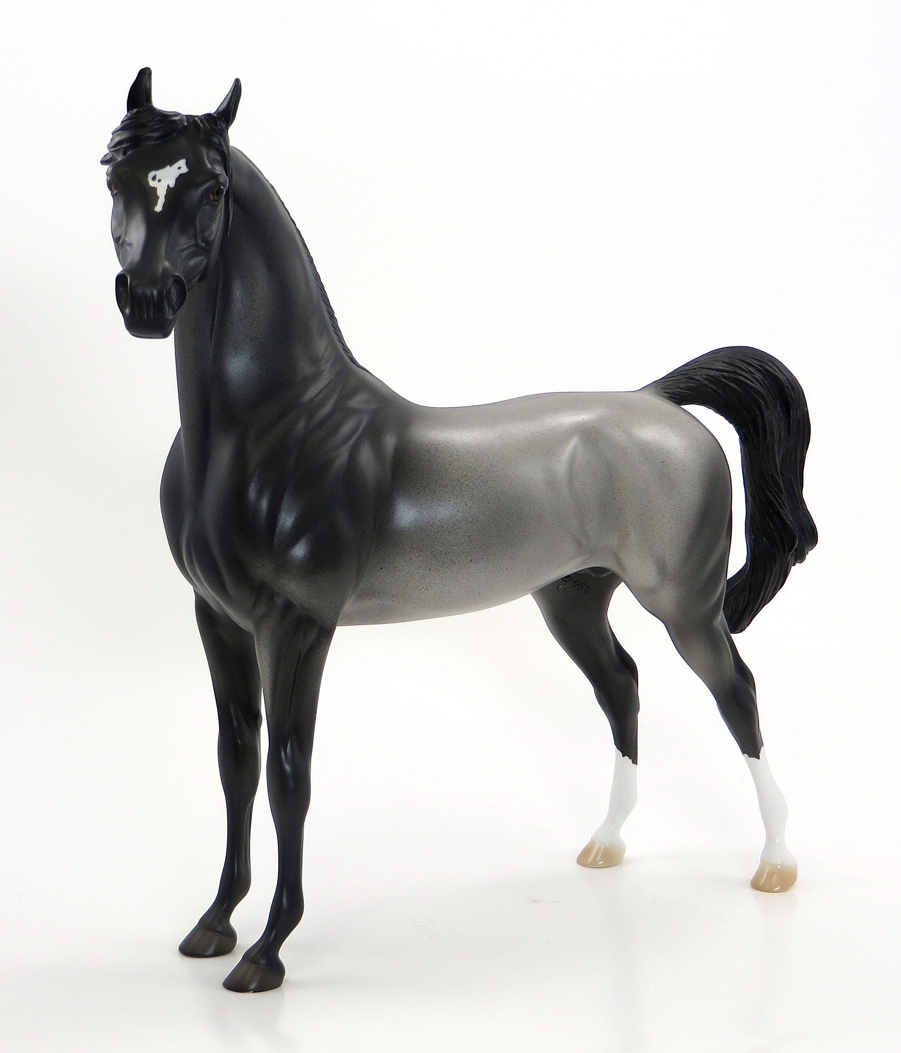 WALKING ON STILTS - OOAK Blue Roan Arabian 6/26