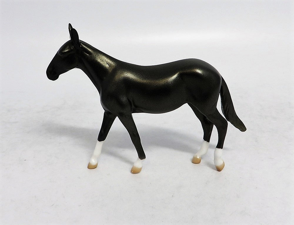 MOCHA - OOAK METALLIC DARK BROWN MULE CHIP 4/6/2018