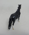 BEET-INI  - OOAK METALLIC DARK PURPLE PONY CHIP 4/6/2018