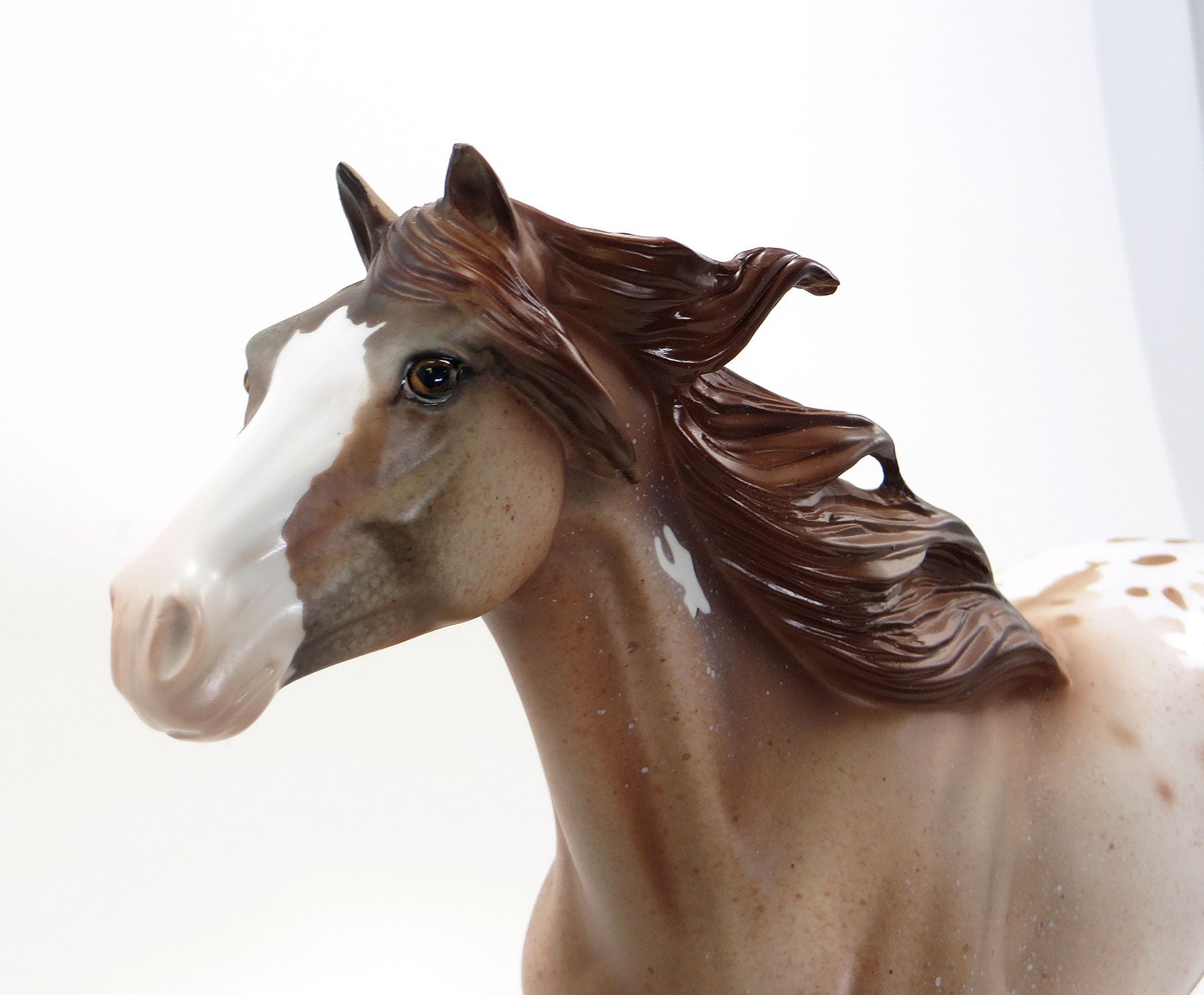 MY ALL AMERICAN GIRL - OOAK Chestnut Appaloosa Mustang - 7/3